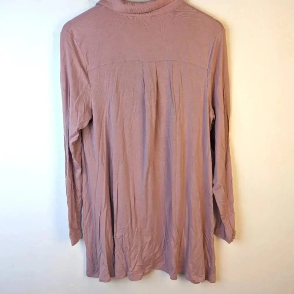 Joan Bass Button Front T-Shirt Dress - Medium - Picture 3 of 4